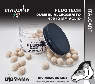 FLUOTECH DUMBEL ALLEGGERITO AGLIO 10MM