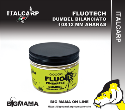 FLUOTECH DUMBEL BILANCIATO ANANAS 10MM