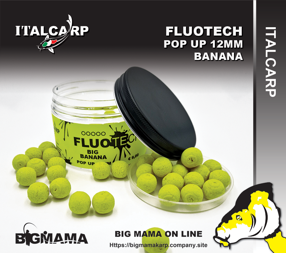 FLUOTECH POP UP BANANA 12MM