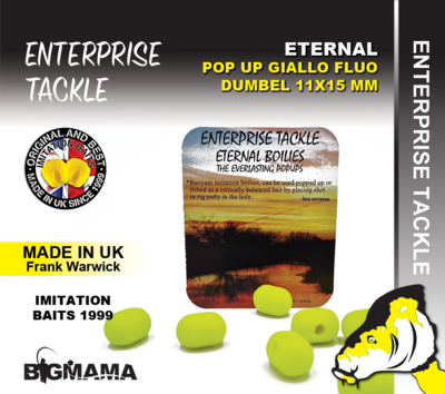 ETERNAL  DUMBEL POP UP FLUO 11X15MM