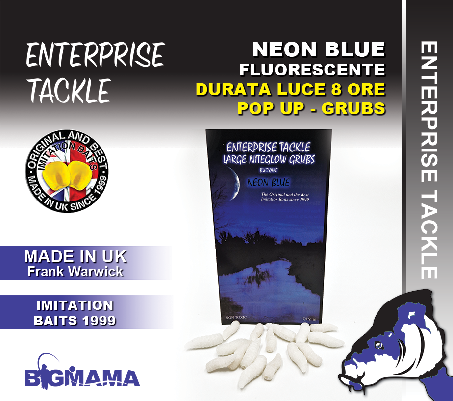 NEON BLUE GRUBS