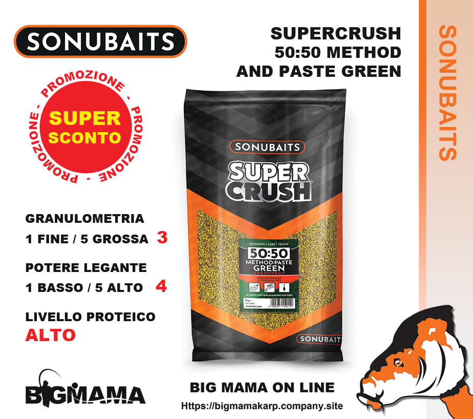 50:50 METHOD AND PASTE GREEN