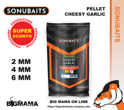 ​CHEESY GARLIC HALIBUT PELLETS