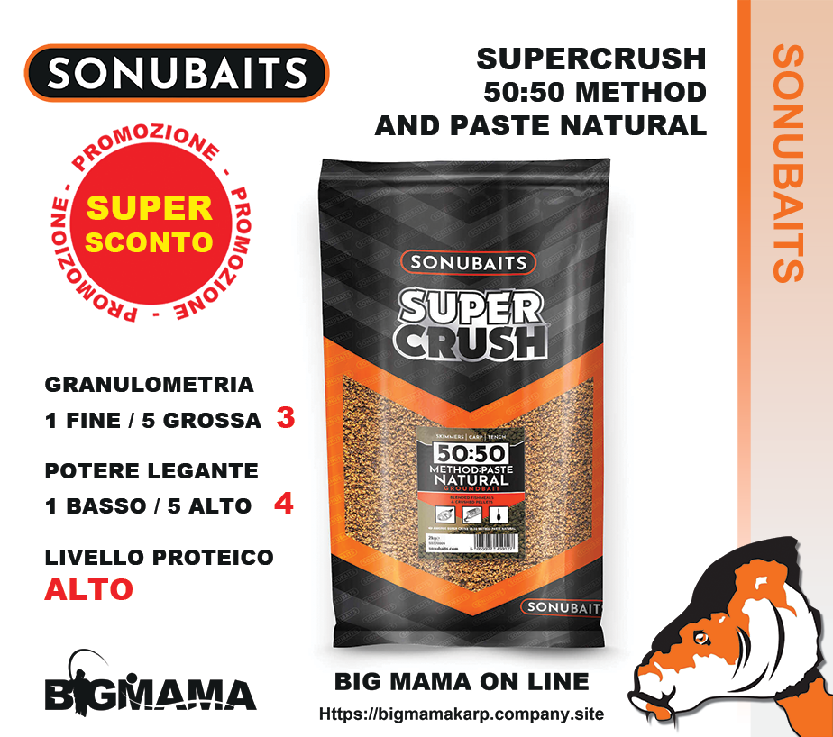 ​50:50 METHOD AND PASTE NATURAL