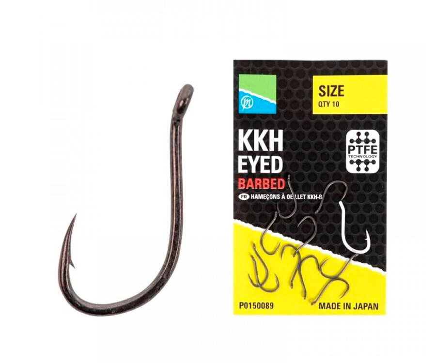 KKH BARBED HOOKS - EYED