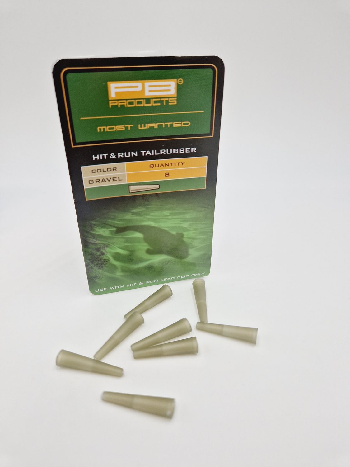 HIT &amp; RUN TAILRUBBERS LEADCLIP 8 PZ