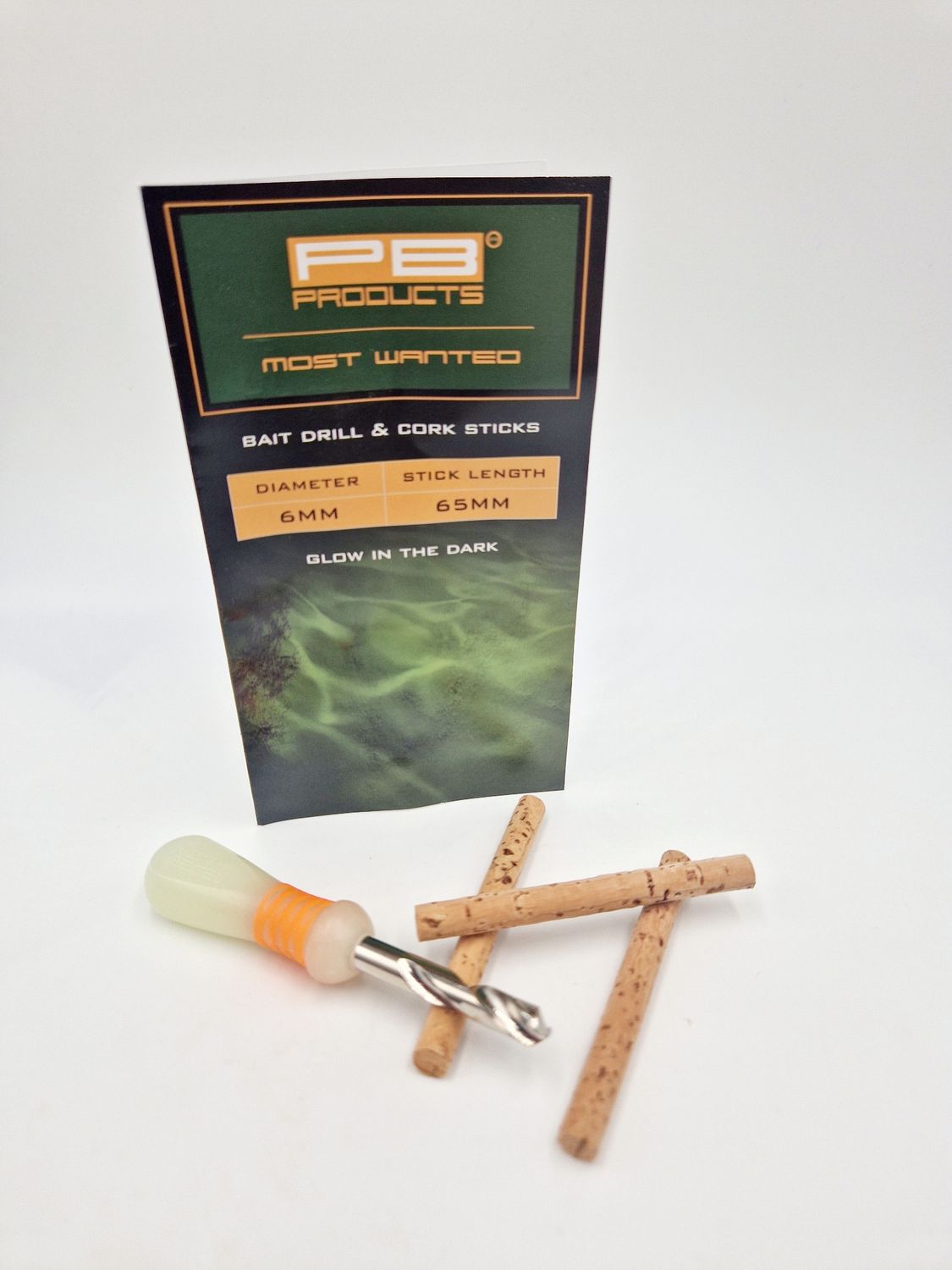 BAIT DRILL 6MM + CORK STICKS 3PCS