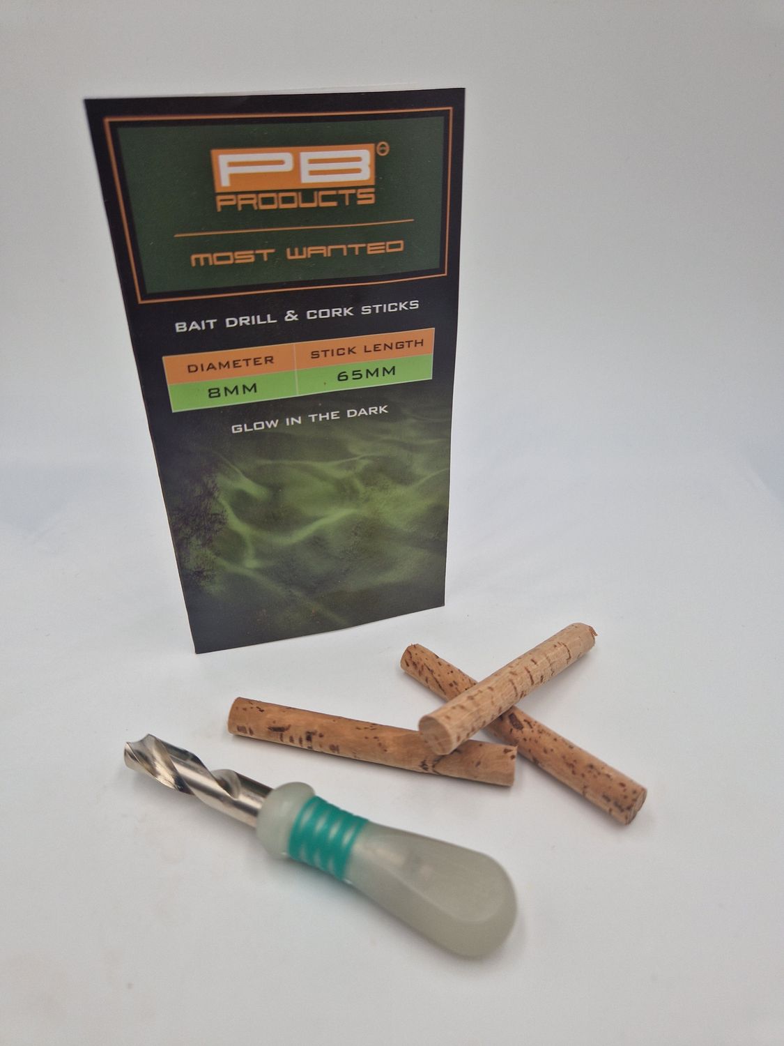 ​BAIT DRILL 8MM + CORK STICKS 3PCS