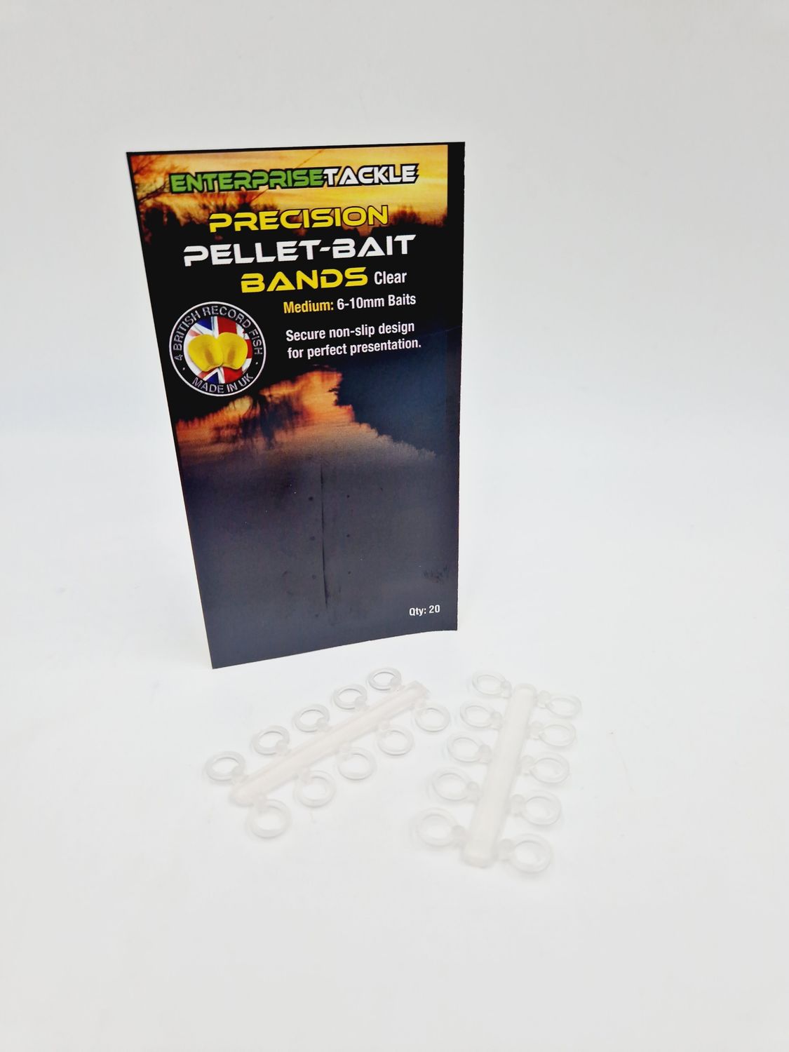 PRECISION PELLET BAIT - BAND CLEAR 6-10 MM