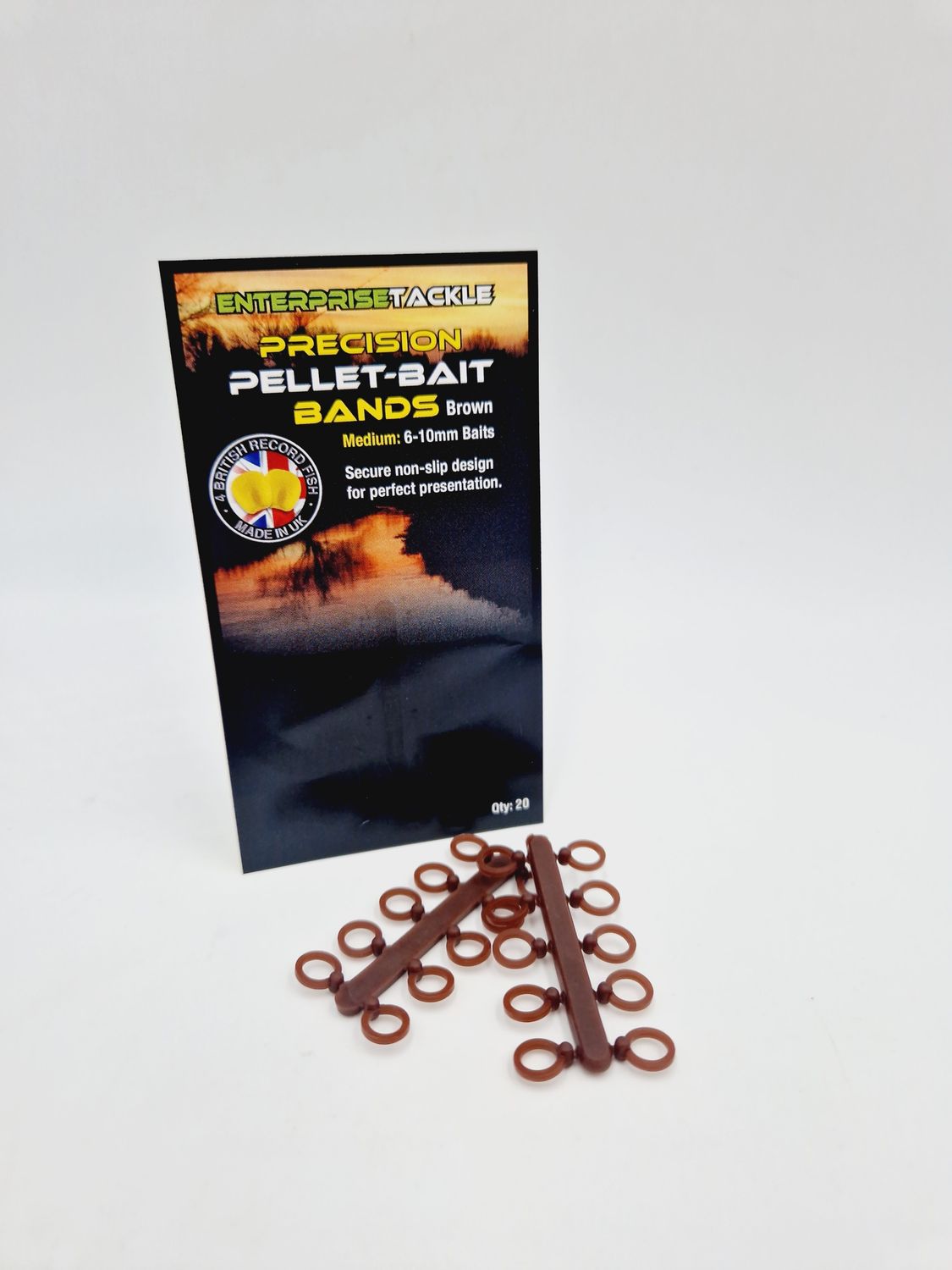 PRECISION PELLET BAIT - BAND BROWN 6-10 MM
