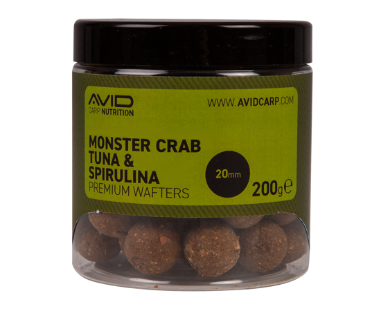 Monster Crab-Tuna &amp; Spirulina WAFTERS - 20MM (200GR)