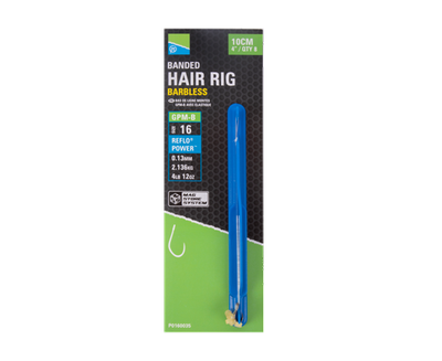 GPM-B BANDED HAIR RIGS - 4&quot;/10CM