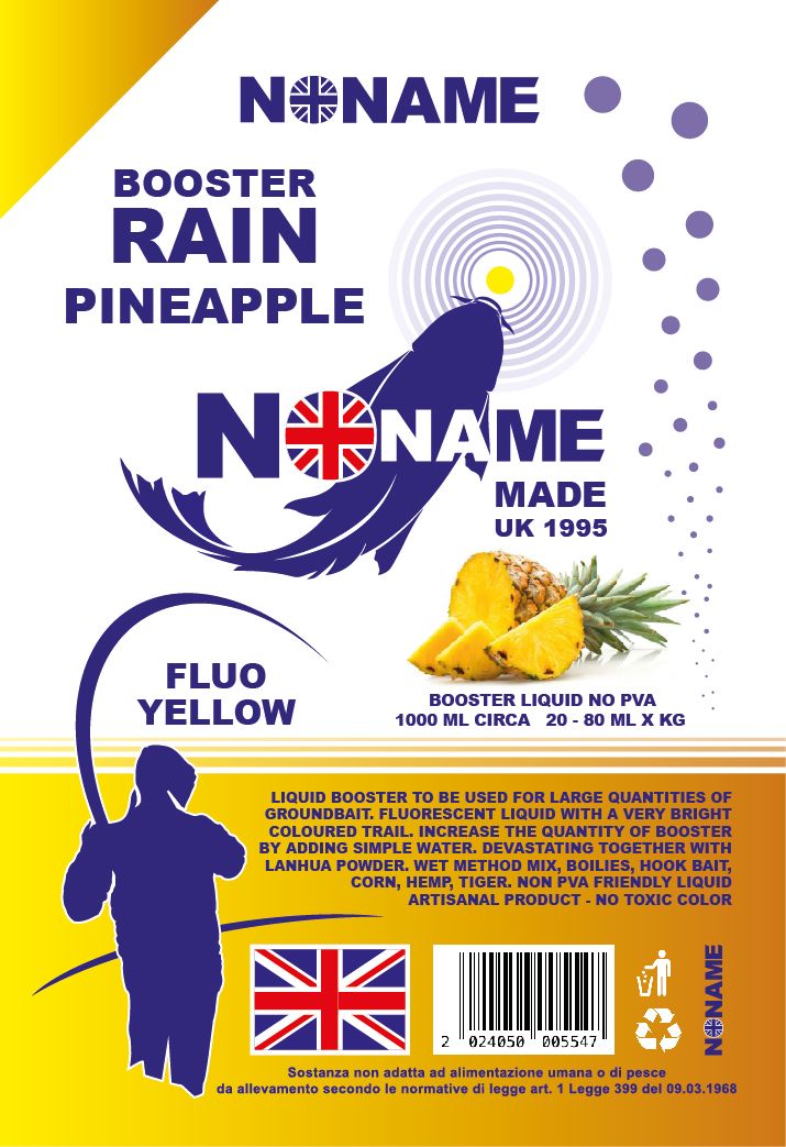 BOOSTER RAIN PINEAPPLE  FLUO 1LT