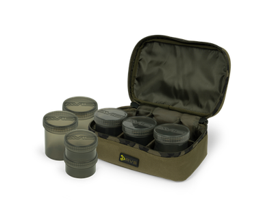 RVS 8-POT HOOKBAIT POUCH
