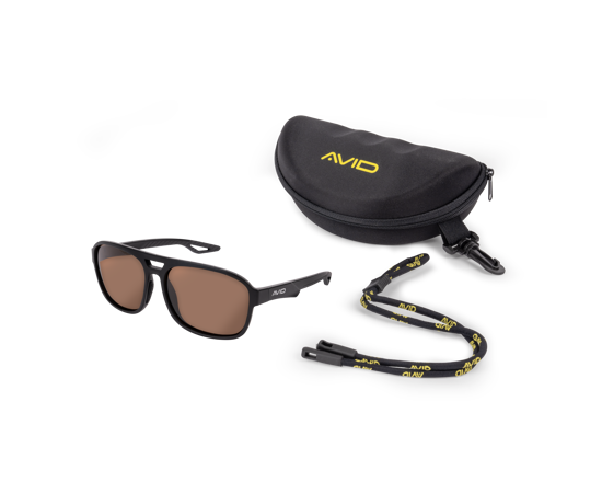 SEETHRU AV CLASSIC POLARISED SUNGLASSES BROWN LENS