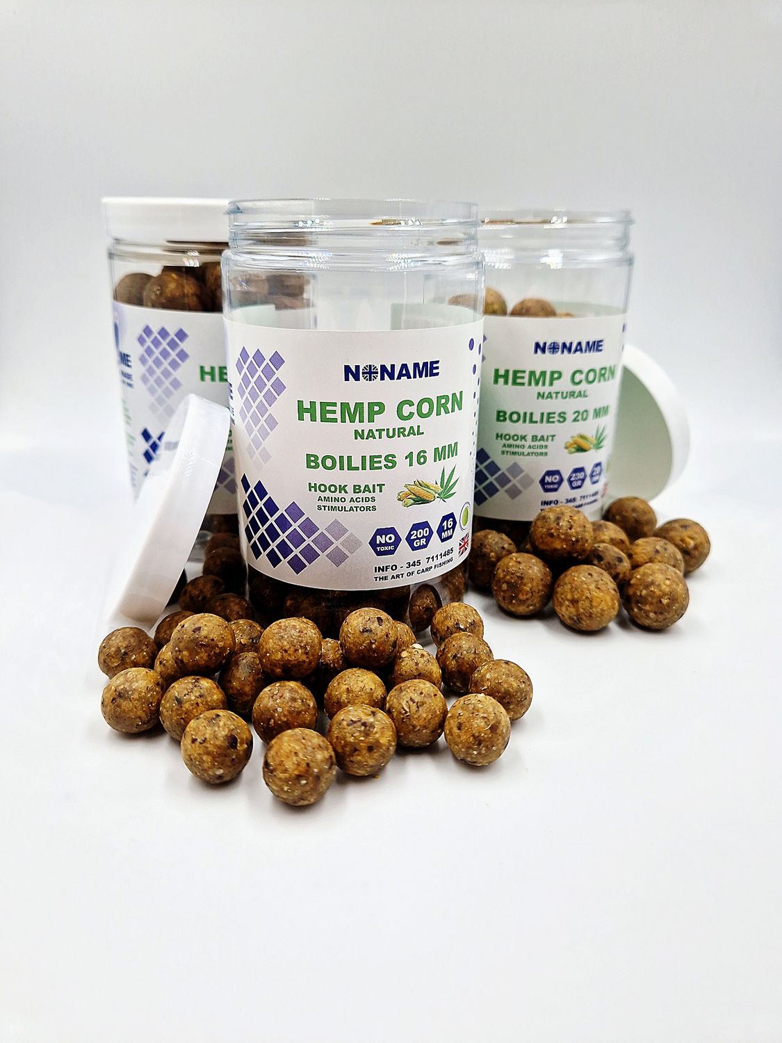 HEMP CORN - HOOKBAIT BOILIES