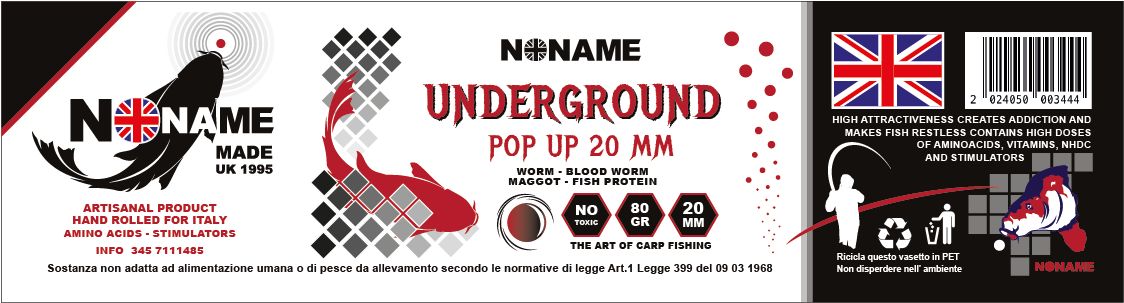 UNDERGROUND POP UP 20MM