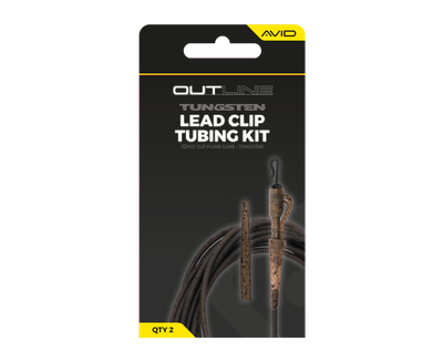 Outline Lead Clip Tungsten Tubing Kit Outline Lead Clip Tungsten Tubing Kit