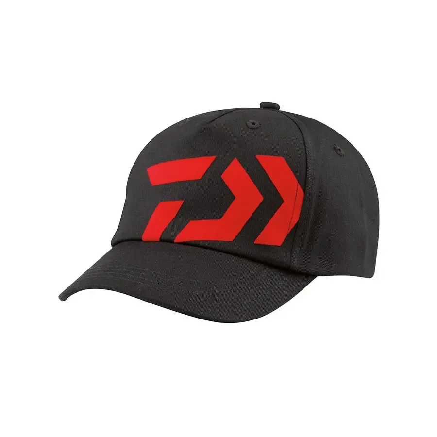 BERRETTO DAIWA BLACK/RED - 100% COTONE