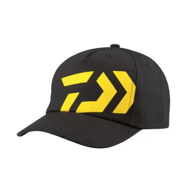 BERRETTO DAIWA BLACK/YELLOW - 100% COTONE