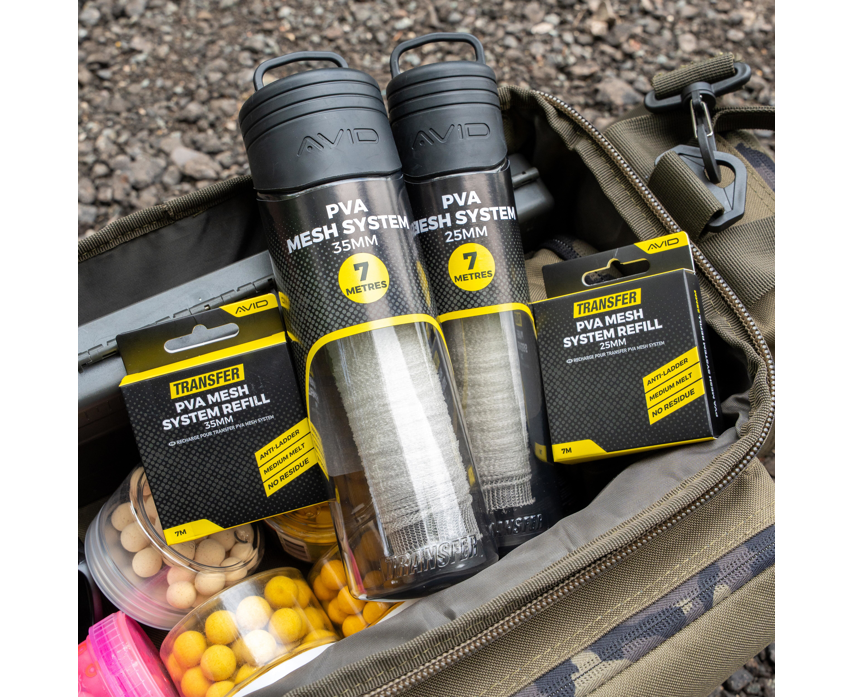 Transfer PVA Mesh System