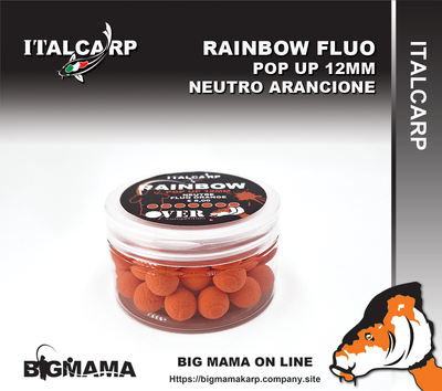 RAINBOW POP UP ARANCIONE NEUTRE 12MM RAINBOW POP UP ARANCIONE NEUTRE 12MM