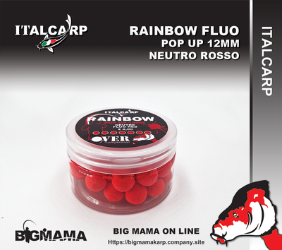 RAINBOW POP UP ROSSO NEUTRE 12MM RAINBOW POP UP ROSSO NEUTRE 12MM