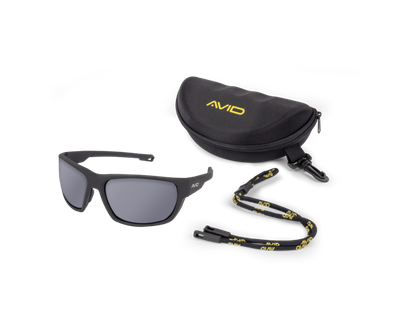 SEETHRU OPTIWRAP POLARISED SUNGLASSES GREY LENS