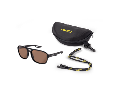 SEETHRU AV CLASSIC POLARISED SUNGLASSES BROWN LENS