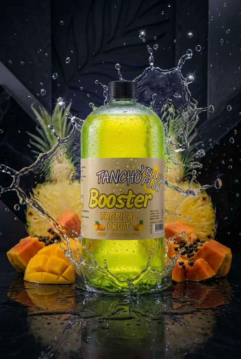 BOOSTER TROPICAL FRUIT YELLOW FLUO 1000 ml