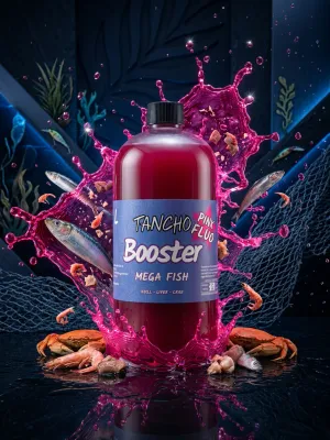 BOOSTER MEGA FISH PINK FLUO 1000 ml