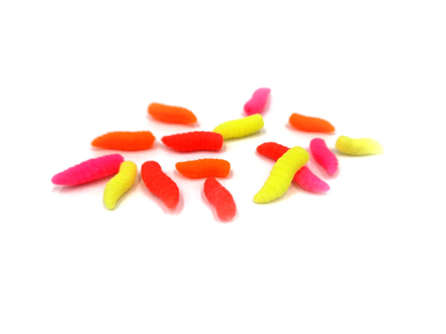 MAGGOTS LARGE MIXED FLUO - POP UP