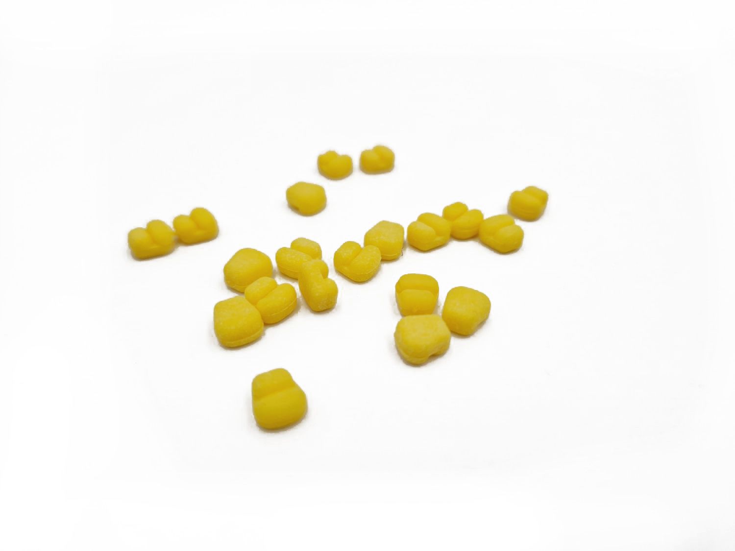MINI SWEETCORN HAIR STOPS - YELLOW POP UP