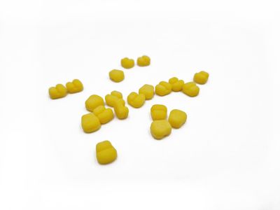MINI SWEETCORN HAIR STOPS - YELLOW POP UP