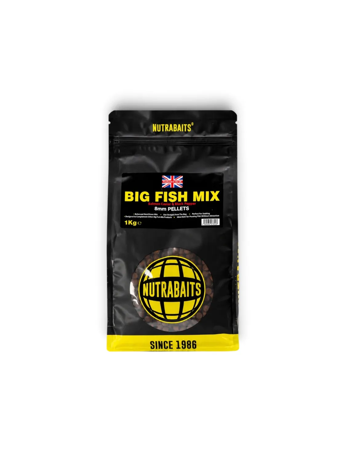 PELLET - Big Fish Mix - Salmon Caviar &amp; Black Pepper