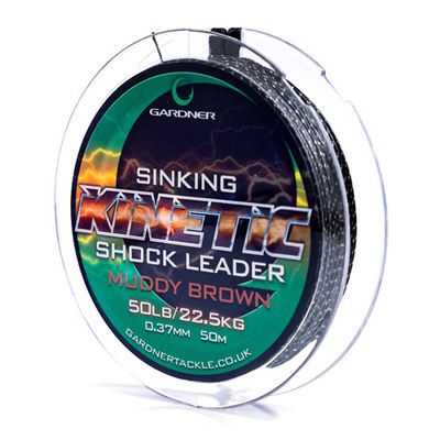 KINETIC SINKING SHOCK LEADER - 50lb — 50m 0.37mm KINETIC SINKING SHOCK LEADER - 50lb — 50m 0.37mm