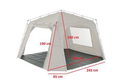 XL Shelter Base Camp - 3X3 MT