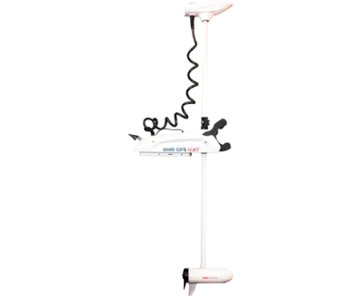 BMR GPS NxT 65 Longshaft 12V electric outboard motor white