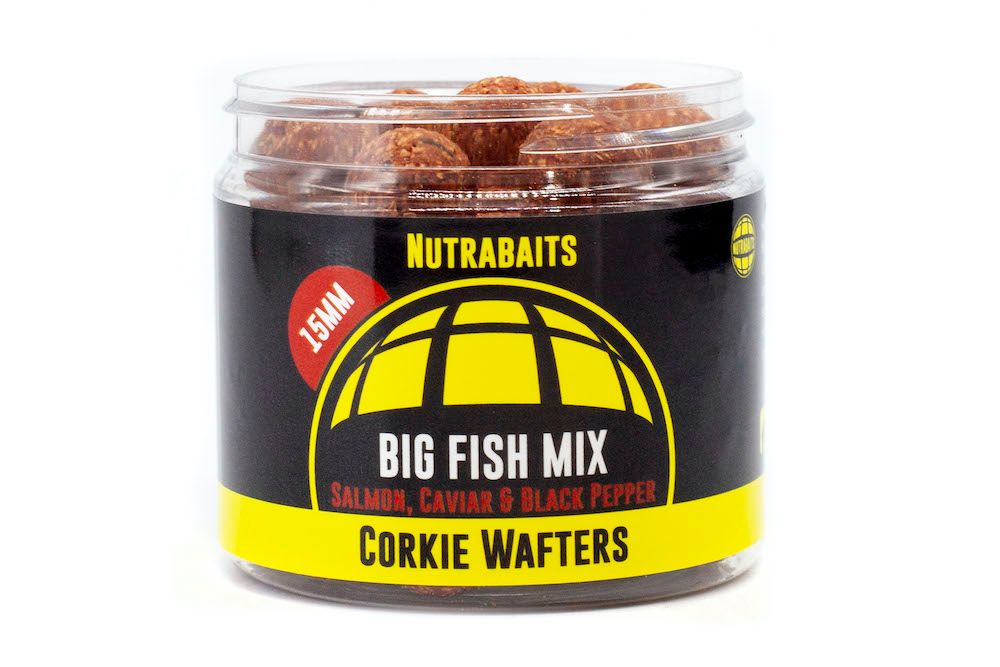 CORKIE WAFTER - Big Fish Mix – Salmon Caviar &amp; Black Pepper