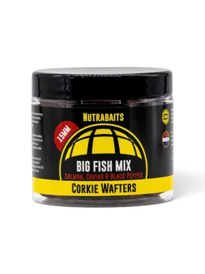 CORKIE WAFTER - Big Fish Mix – Salmon Caviar &amp; Black Pepper