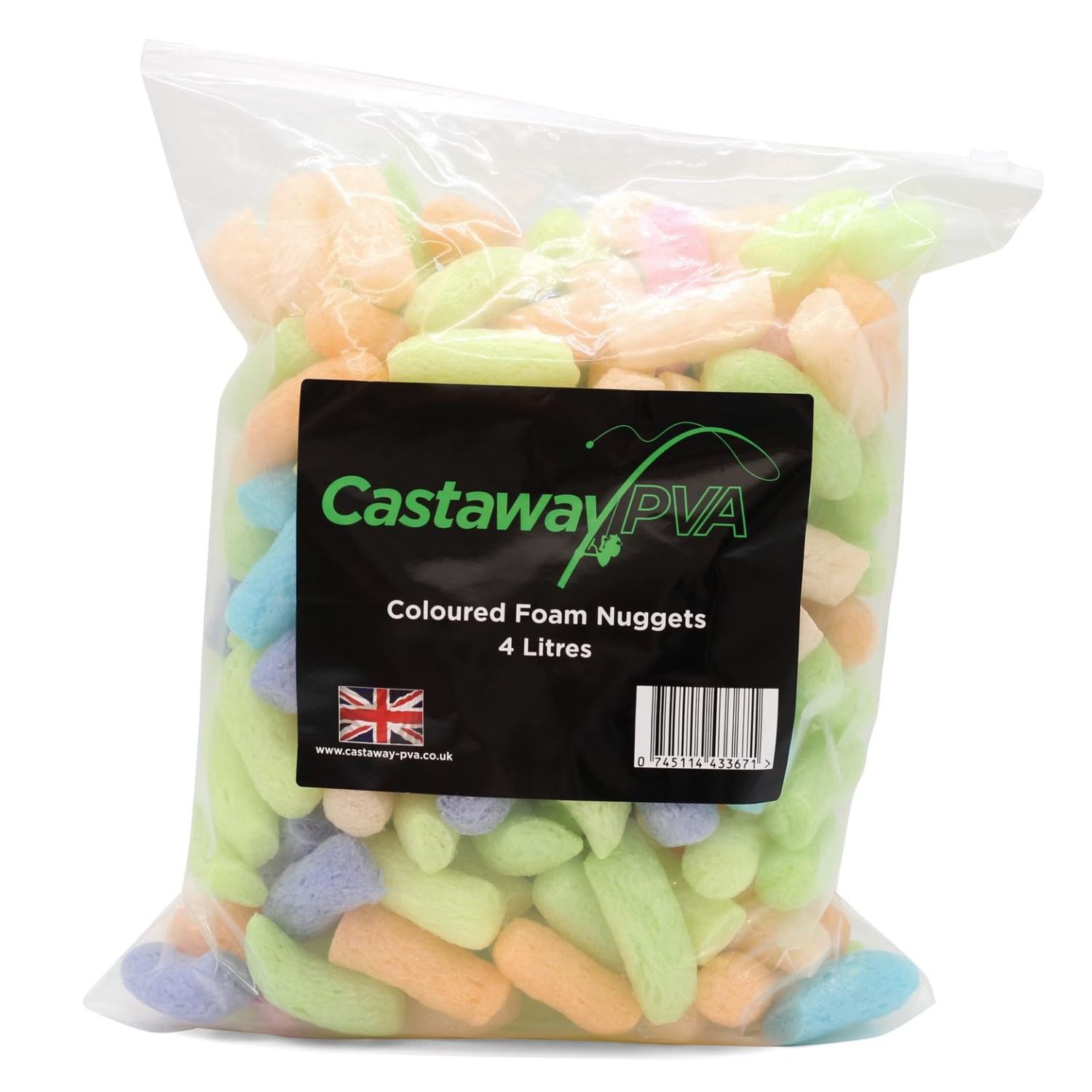 PVA Foam Nuggets COLOURED