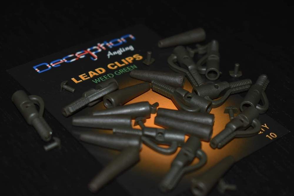 Lead Clips with tails and pins