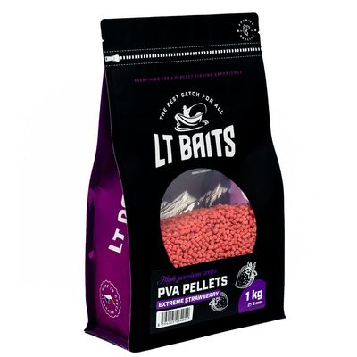 EXTREME STRAWBERRY PELLET 3MM 1KG