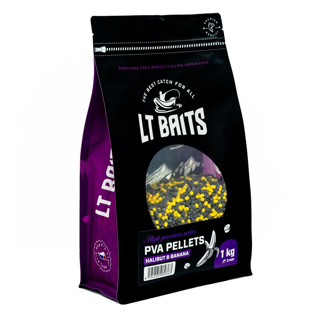 HALIBUT &amp; BANANA PELLET 3MM 1KG