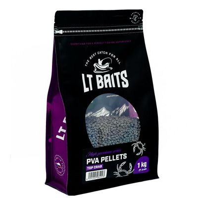 TOP CRAB PVA PELLET 3MM 1KG