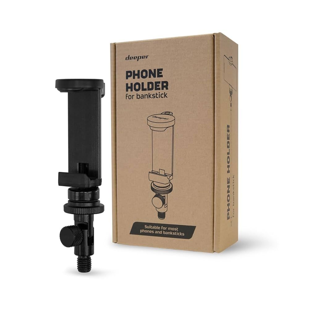 Deeper Bank Stick Phone Holder