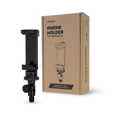 Deeper Bank Stick Phone Holder
