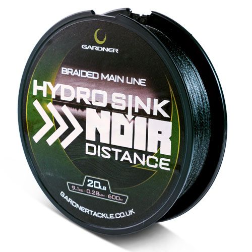 HYDROSINK NOIR DISTANCE BRAID - 20lb  0.28mm
