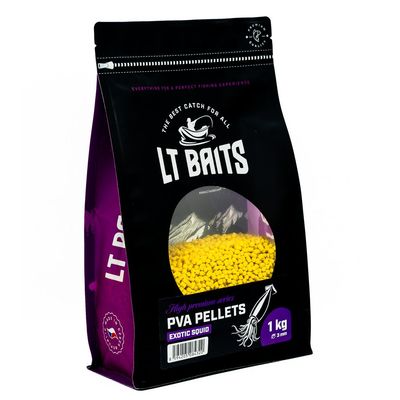 EXOTIC SQUID PVA PELLET 3MM 1KG