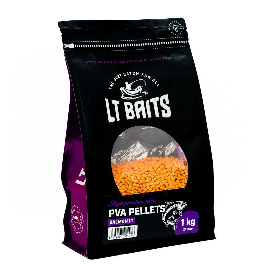 SALMON LT PVA PELLET 3MM 1KG